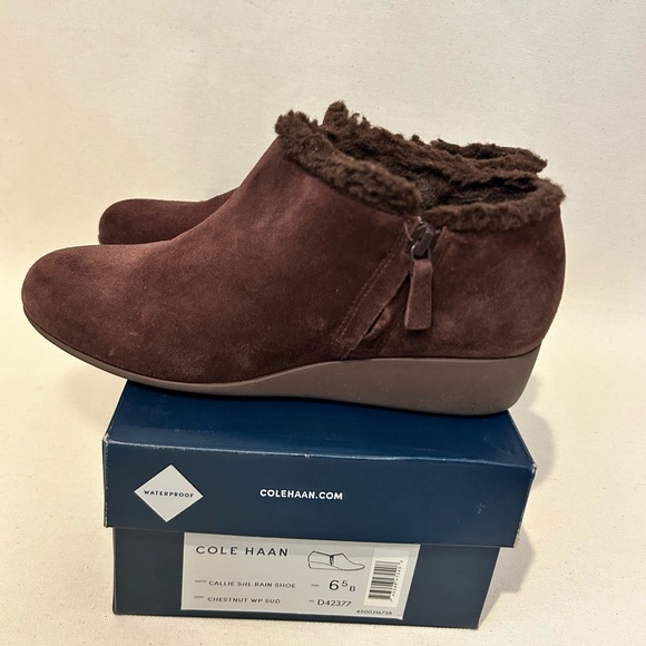 Cole Haan Callie Faux Shearing Waterproof Shoe - Picture 3 of 6